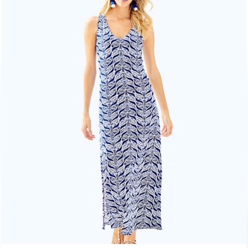 Lilly Pulitzer A Mermaids Tail Kerri Maxi Dress - Picture 7 of 8
